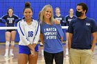 Volleyball Senior Day  Wheaton Women's Volleyball Senior Day. - Photo by Keith Nordstrom : Wheaton, Volleyball Senior Day